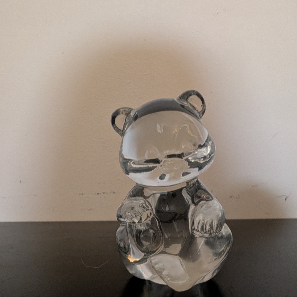 Crystal Bear Figurine